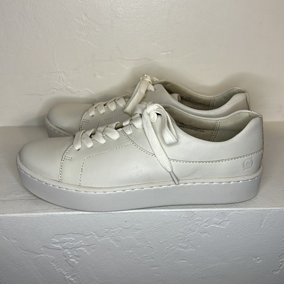 Born ivory leather sur causal shoes 9 - Picture 4 of 12
